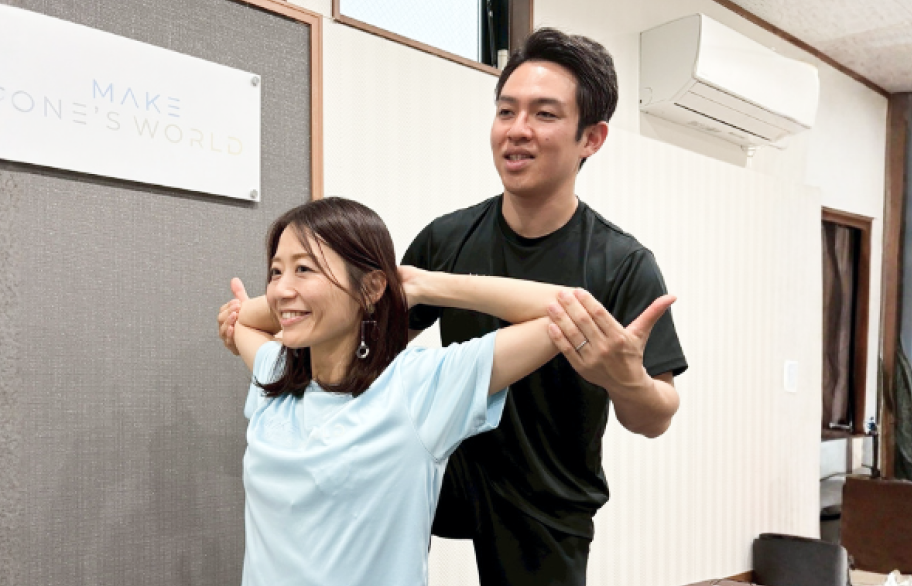 Make One’s World整体院 矢川店の3つの強みを紹介する施術イメージ2